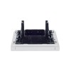Заглушка с суппортом FORTE&PIANO FP241 бел. IEK FP-PL10-K01