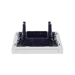 Заглушка с суппортом FORTE&PIANO FP241 бел. IEK FP-PL10-K01