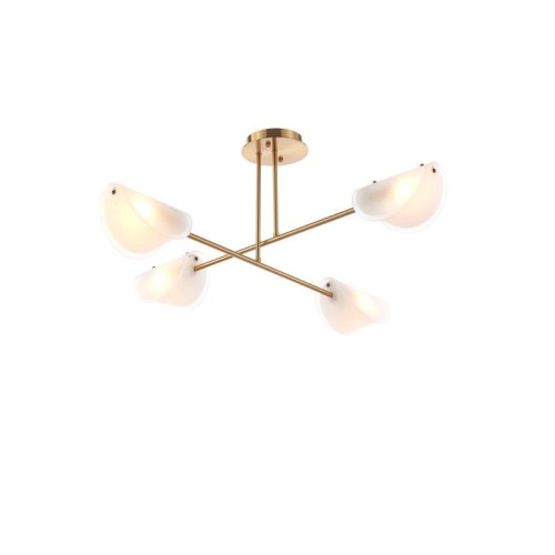 Светильник Mallow 40Вт E14х4 IP20 подвесной Freya FR5228PL-04C