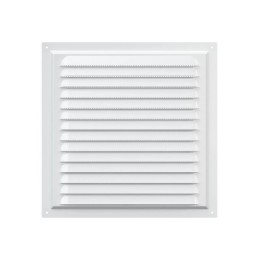 Решетка вентиляционная вытяжная стальная с покрытием полимерной эмалью 250х250мм ERA 2525МЭ