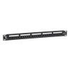 Патч-панель 19дюйм 1U 25 портов RJ11 (6P4C) Cabeus 7990c