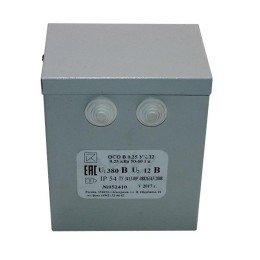 Трансформатор ОСОВ-0.25 220/24В УХЛ2 Кострома ОС0000011255