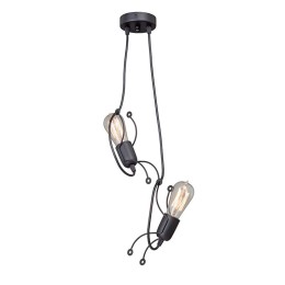 Подвес 2хE27 макс. 60Вт Vitaluce V4744-1/2S