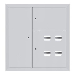 Щит этажный 4кв. слаботочка слева (1000х950х160) Basic EKF mb28-v-4z