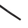 Трубка термоусадочная ТУТ нг 12/6 черн. (уп.100м) EKF tut-12-b