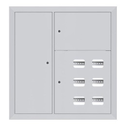 Щит этажный 6кв. слаботочка слева (1000х950х160) Basic EKF mb28-v-6z