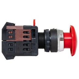 Кнопка "Грибок" AEAL-22 NO+NC с фиксацией красн. PROxima EKF pbn-aeal-r