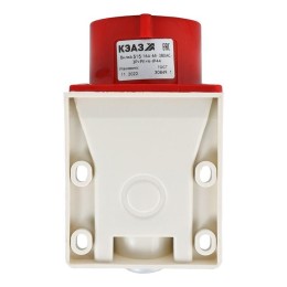 Вилка 515 16А 6h 380AC 3P+PE+N IP44 для монтажа на поверхность КЭАЗ 241215