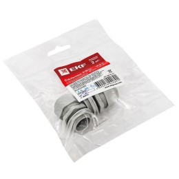 Сальник PG16 d10-14мм (d отверст. 21мм) IP54 (уп.2шт) PROxima EKF plc-pg-16-2-r