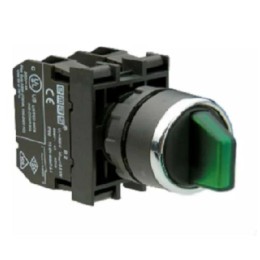 Переключатель 0-1 с фиксацией зел. (2НО) EMAS B101SL20Y