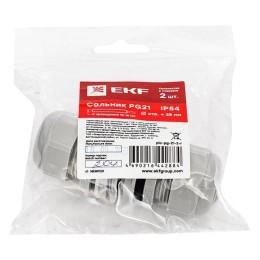 Сальник PG21 d13-18мм (d отверст. 28мм) IP54 (уп.2шт) PROxima EKF plc-pg-21-2-r
