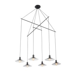 Люстра 6хE27 макс. 40Вт Vitaluce V4825-1/6S