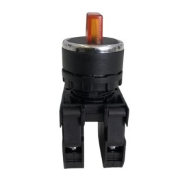 Переключатель 2-0-1 с фиксацией желт. (2НО) EMAS B101SL30S