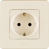 Розетка 1-м СП Inspiria 16А IP20 250В 2P+E немецк. стандарт механизм сл. кость Leg 673721