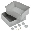 Коробка распаячная ОП 240х195х165 IP55 КМ41274 RAL7035 IEK UKO10-240-195-165-K41-55