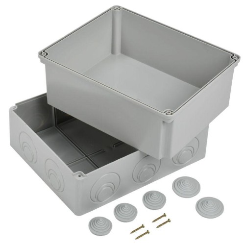Коробка распаячная ОП 240х195х165 IP55 КМ41274 RAL7035 IEK UKO10-240-195-165-K41-55