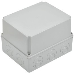 Коробка распаячная ОП 240х195х165 IP55 КМ41274 RAL7035 IEK UKO10-240-195-165-K41-55