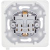 Розетка 1-м СП Inspiria 16А IP44 250В 2P+E защ. шторки с крышкой немецк. стандарт механизм бел. Leg