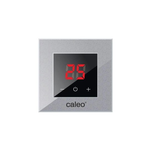 Терморегулятор NOVA встраиваемый цифровой 3.5кВт алюм. CALEO УП-00000357