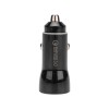 Автозарядка в прикуриватель АЗУ USB-A (QC 3.0)+USB-C (PD) 38Вт черн. Rexant 18-1200