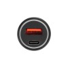 Автозарядка в прикуриватель АЗУ USB-A (QC 3.0)+USB-C (PD) 38Вт черн. Rexant 18-1200
