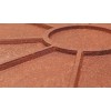 Плита для закрытия кабеля ПЗК "ОСТОРОЖНО КАБЕЛЬ" 240х480х16 красн. Synergy ПЗК-240