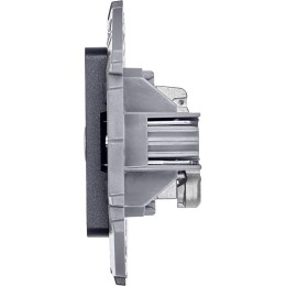 Розетка телевизионная TV Inspiria 2дБ 0-2400мГц с топологией "звезда" механизм антрацит Leg 673853