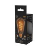 Лампа светодиодная филаментная Black Filament 6Вт ST64 золотая 2400К тепл. бел. E27 360лм GAUSS 1578