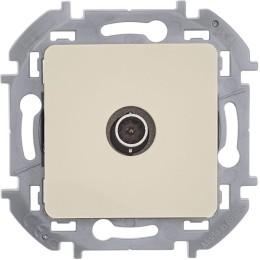 Розетка телевизионная TV Inspiria 2дБ 0-2400мГц с топологией "звезда" механизм сл. кость Leg 673851