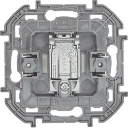 Розетка телевизионная TV Inspiria 2дБ 0-2400мГц с топологией "звезда" механизм сл. кость Leg 673851