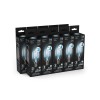 Лампа светодиодная филаментная Black Filament 7Вт свеча 4100К нейтр. бел. E14 580лм шаг. диммир. GAU