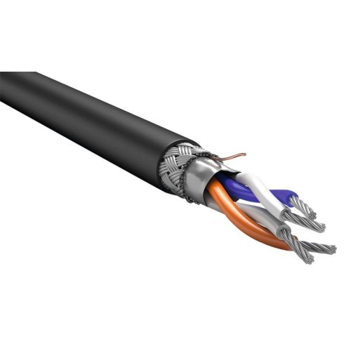 Кабель RS-485 1х2х0.6 нг(А)-HF черн. (уп.200м) ITK RC3-RS485-01-SF-2209