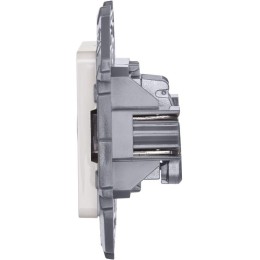 Розетка телевизионная проходная TV Inspiria 14дБ 5-862мГц механизм бел. Leg 673860