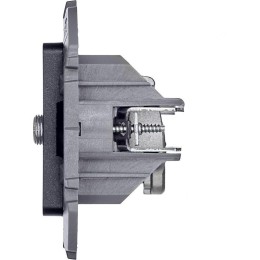 Розетка телевизионная TV/SAT Inspiria с топологией "звезда" механизм антрацит Leg 673883