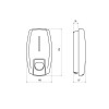 Устройство зарядное (станция) для электромобиля PVC-02 380V-16A-11kW Pro 3ф Jazzway 5056015