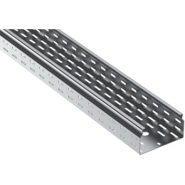Лоток листовой перфорированный ESCA 7 80х150 L2000 сталь 1.5мм IEK CLP10-080-150-150-2