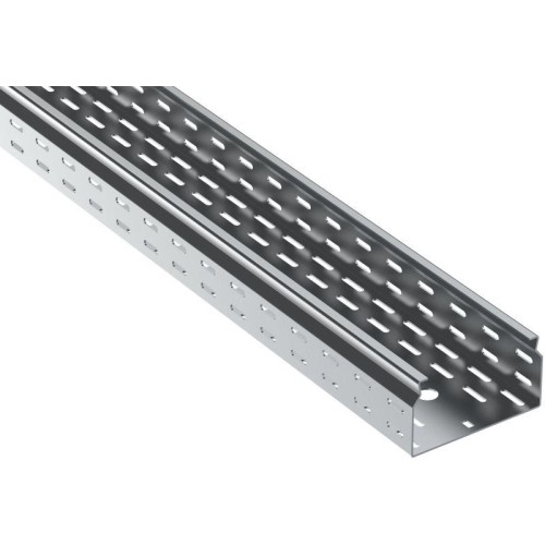 Лоток листовой перфорированный ESCA 7 80х150 L2000 сталь 1.5мм IEK CLP10-080-150-150-2