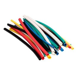 Набор трубок термоусадочных ТУТ 1/0.5; 1.5/0.75; 2/1; 2.5/1.25; 3/1.5 (6 цветов по 5шт 100мм) PROxim