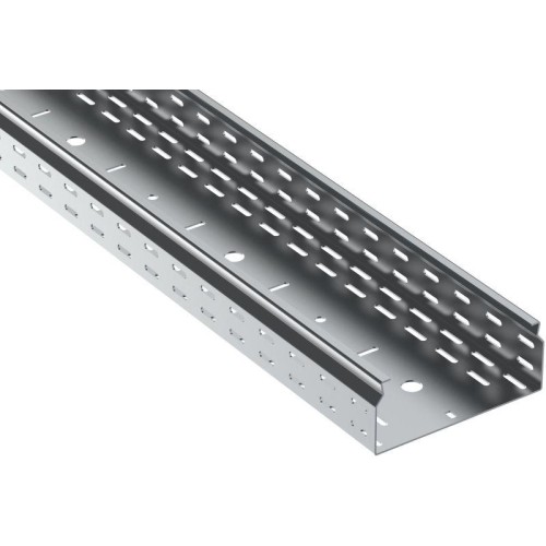 Лоток листовой перфорированный ESCA 7 80х200 L2000 сталь 1.5мм IEK CLP10-080-200-150-2