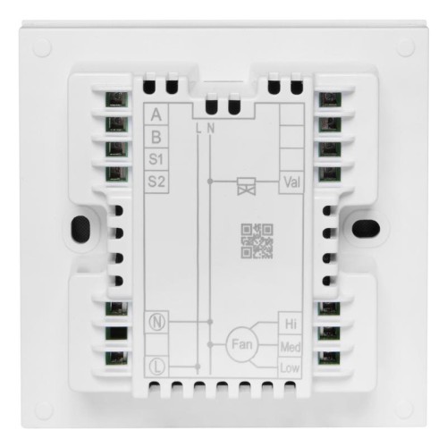 Пульт управления SRC-25 для 2-х трубных фанкойлов с диспетчеризацией Modbus SHUFT НС-1593397