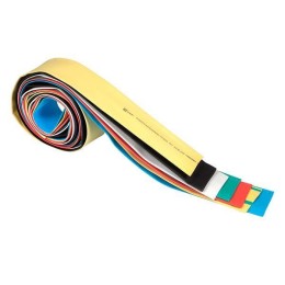 Набор трубок термоусадочных ТУТ 10/5; 12/6; 16/8; 20/10; 25/12.5; 30/15; 40/20 (7 цветов по 7шт 1м)