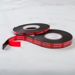 Лента клейкая двухсторонняя на VHB акриловой основе 6ммх5м черн. Rexant 09-6045