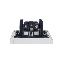 Розетка СП FORTE&PIANO FP216 16А с заземл. без защ. шторок винт. крепл. бел. IEK FP-R11-16-K01