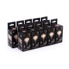 Лампа светодиодная филаментная Black Filament 11Вт P45 шар 2700К тепл. бел. E14 810лм GAUSS 10580111