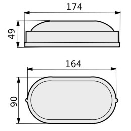 Светильник DPP 174 12Вт 6500К IP65 Владасвет 12076