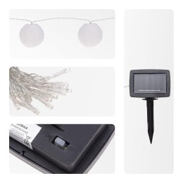 Гирлянда садовая Денг 635см 3000К встроен. аккумулятор солнечная панель коллекция Пекин Rexant 602-2