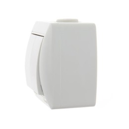 Выключатель 2-кл. ОП Nata 10А IP20 бел. LEZARD 710-0200-101