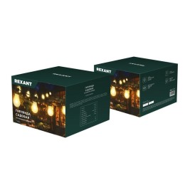 Гирлянда садовая Канэри 15м 3000К встроен. аккумулятор солнечная панель коллекция Лондон Rexant 602-