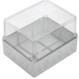 Коробка распаячная ОП 240х195х165 IP55 КМ41278 RAL7035 IEK UKO10-240-195-165-K51-55