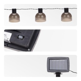 Гирлянда садовая Эбби 335см 3000К встроен. аккумулятор солнечная панель коллекция Лондон Rexant 602-